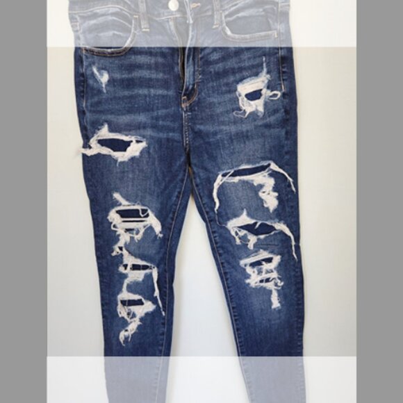 AE Next Level High-Waisted Patched Jegging - Picture 2 of 4